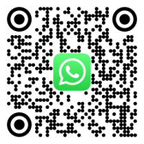 Einfach scannen und per Whatapp in Kontakt mit uns treten